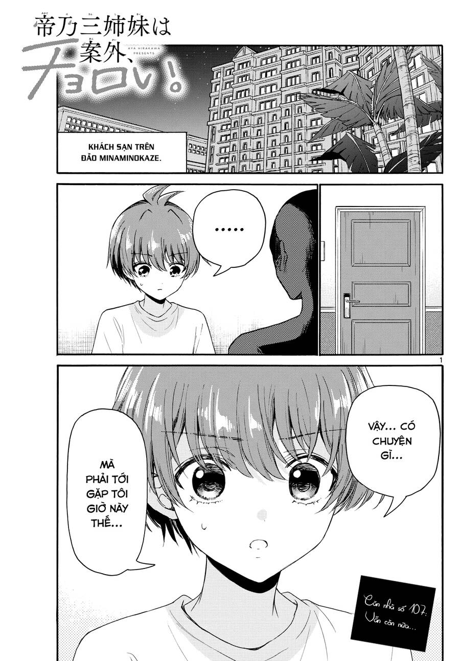 Ba Chị Em Nhà Mikadono Dễ Đối Phó Thật Đấy Chap 107 - Next Chap 108