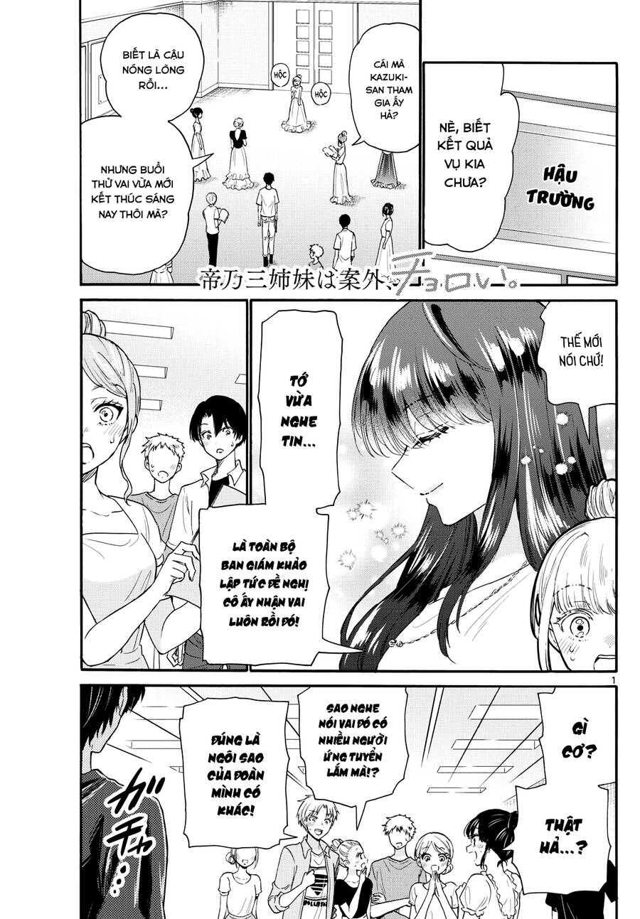 Ba Chị Em Nhà Mikadono Dễ Đối Phó Thật Đấy Chap 112 - Next Chap 113