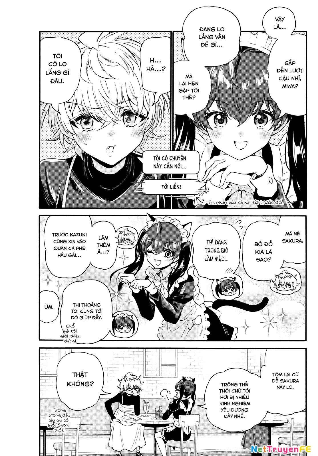 Ba Chị Em Nhà Mikadono Dễ Đối Phó Thật Đấy Chap 135 - Next Chap 136