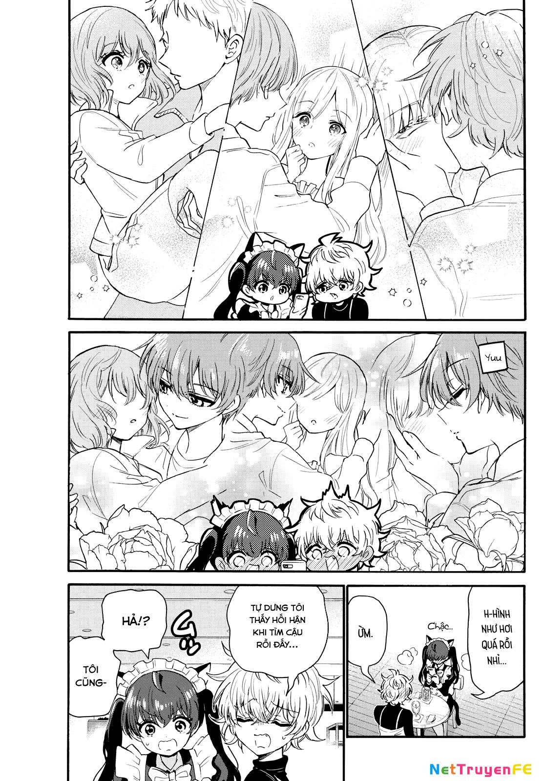 Ba Chị Em Nhà Mikadono Dễ Đối Phó Thật Đấy Chap 135 - Next Chap 136