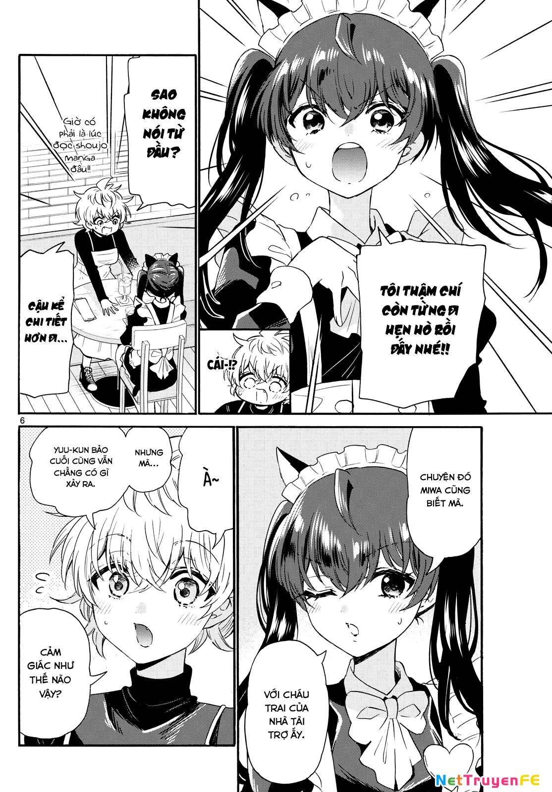 Ba Chị Em Nhà Mikadono Dễ Đối Phó Thật Đấy Chap 135 - Next Chap 136