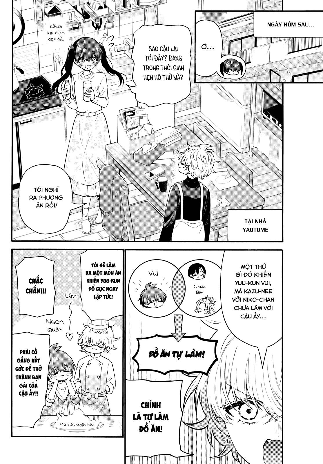 Ba Chị Em Nhà Mikadono Dễ Đối Phó Thật Đấy Chap 138 - Next Chap 139