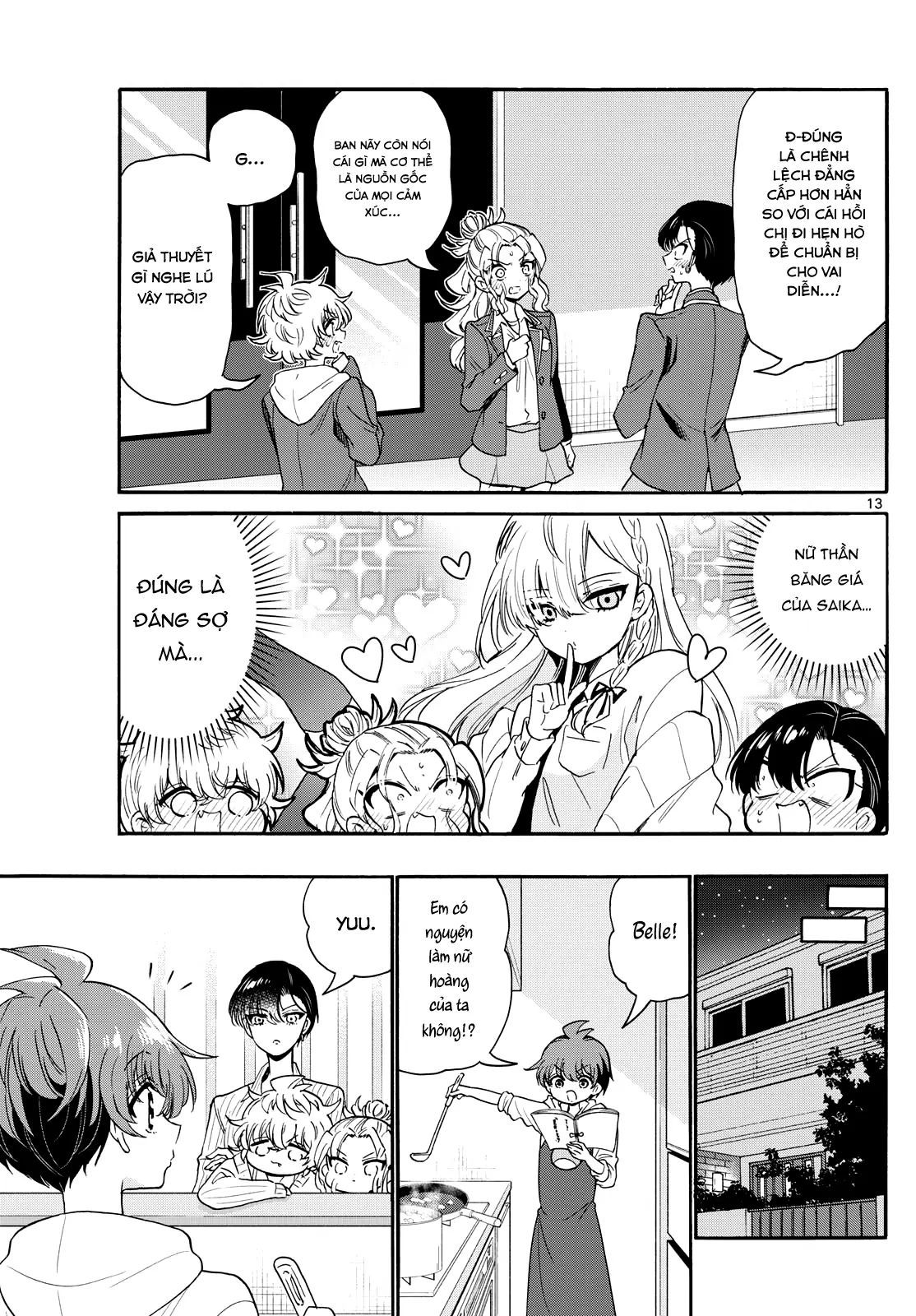 Ba Chị Em Nhà Mikadono Dễ Đối Phó Thật Đấy Chap 165 - Next Chap 166