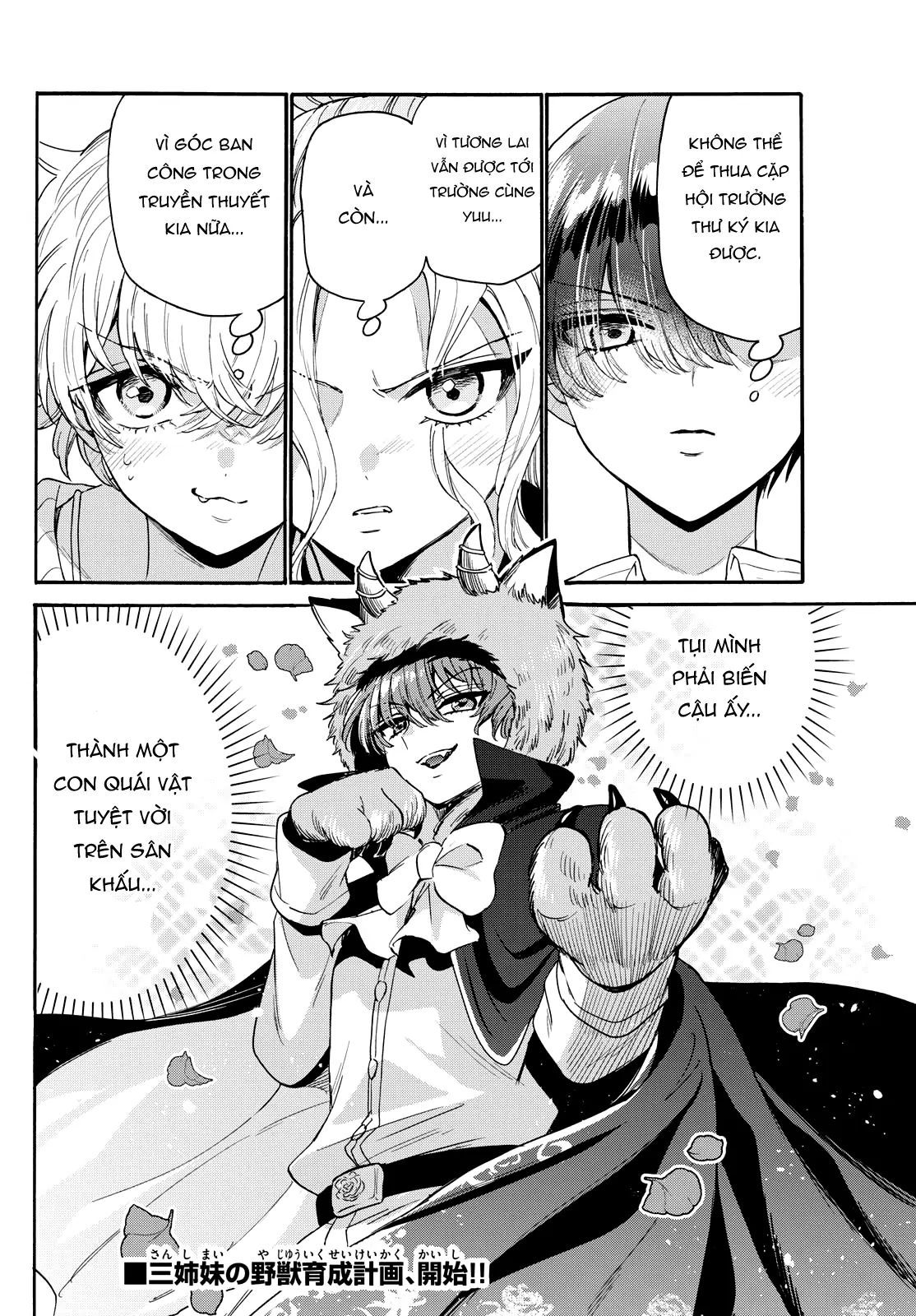 Ba Chị Em Nhà Mikadono Dễ Đối Phó Thật Đấy Chap 165 - Next Chap 166