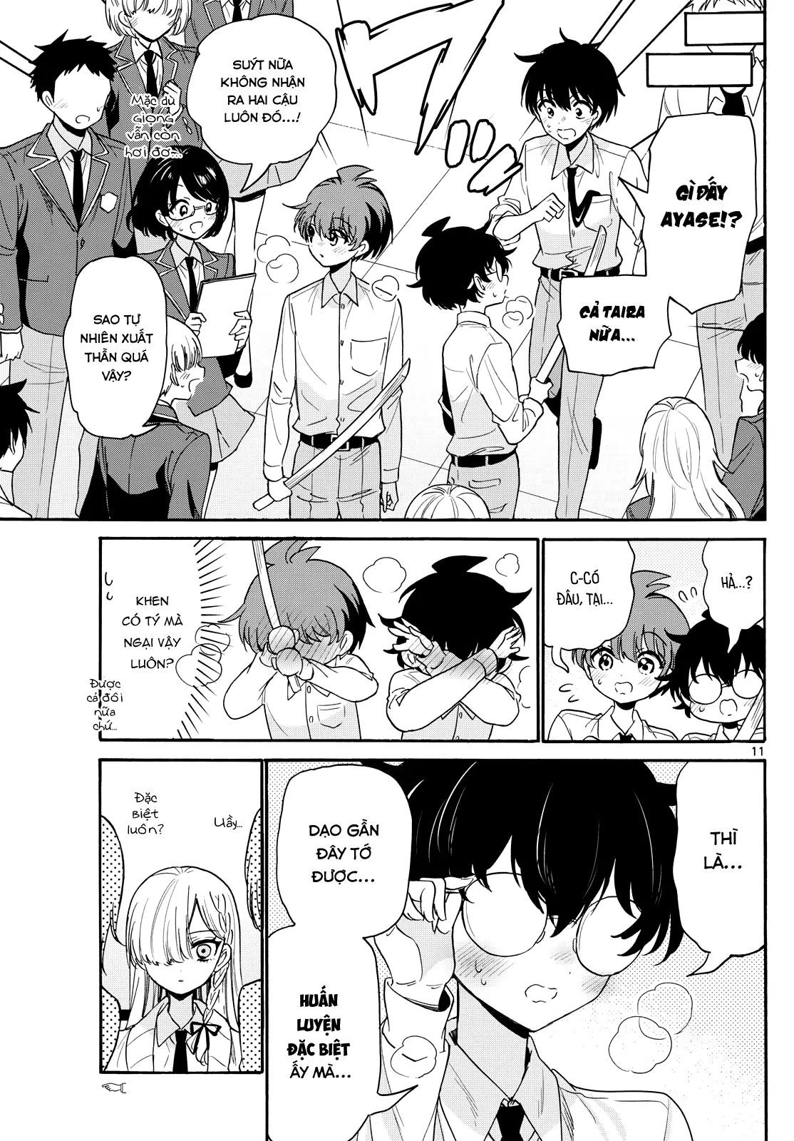 Ba Chị Em Nhà Mikadono Dễ Đối Phó Thật Đấy Chap 171 - Next Chap 172