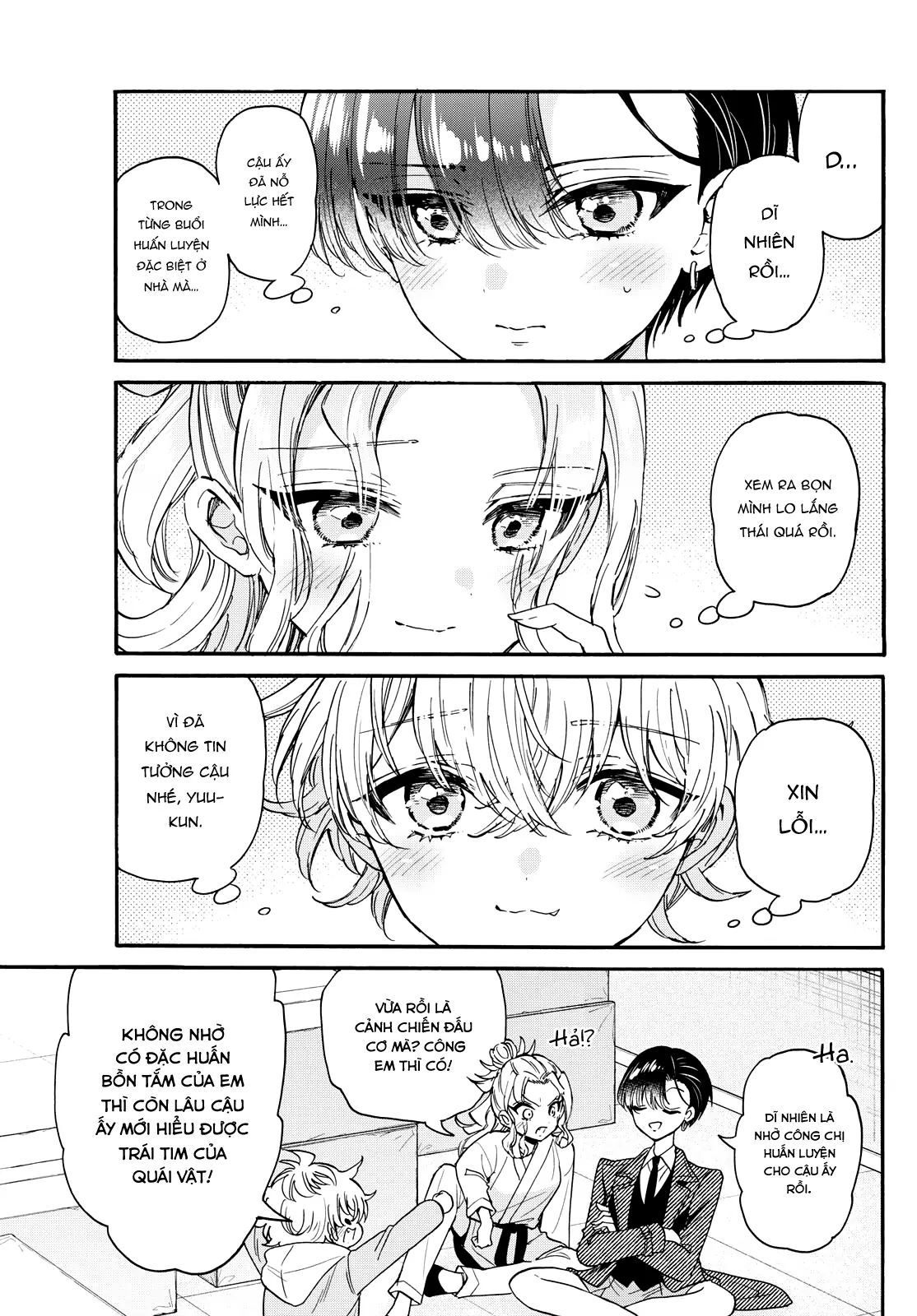 Ba Chị Em Nhà Mikadono Dễ Đối Phó Thật Đấy Chap 171 - Next Chap 172