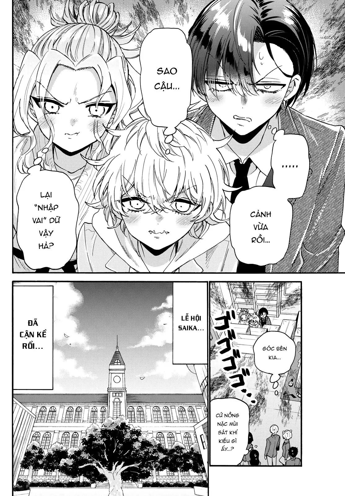 Ba Chị Em Nhà Mikadono Dễ Đối Phó Thật Đấy Chap 171 - Next Chap 172