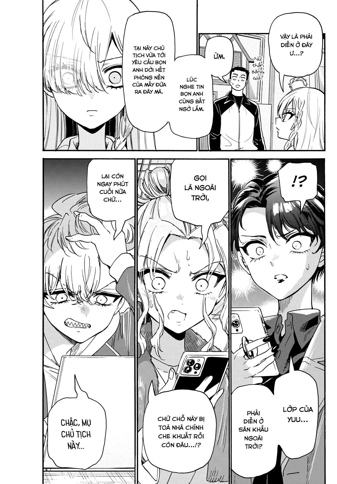 Ba Chị Em Nhà Mikadono Dễ Đối Phó Thật Đấy Chap 172 - Next Chap 173