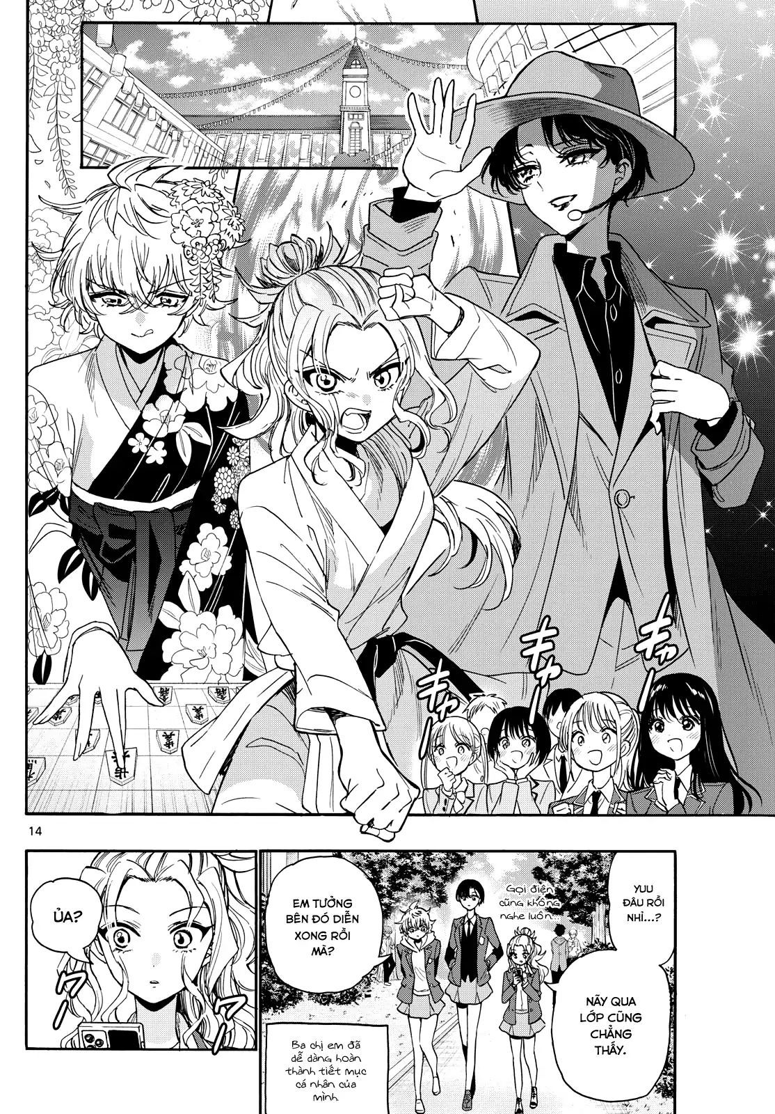 Ba Chị Em Nhà Mikadono Dễ Đối Phó Thật Đấy Chap 175 - Next Chap 176