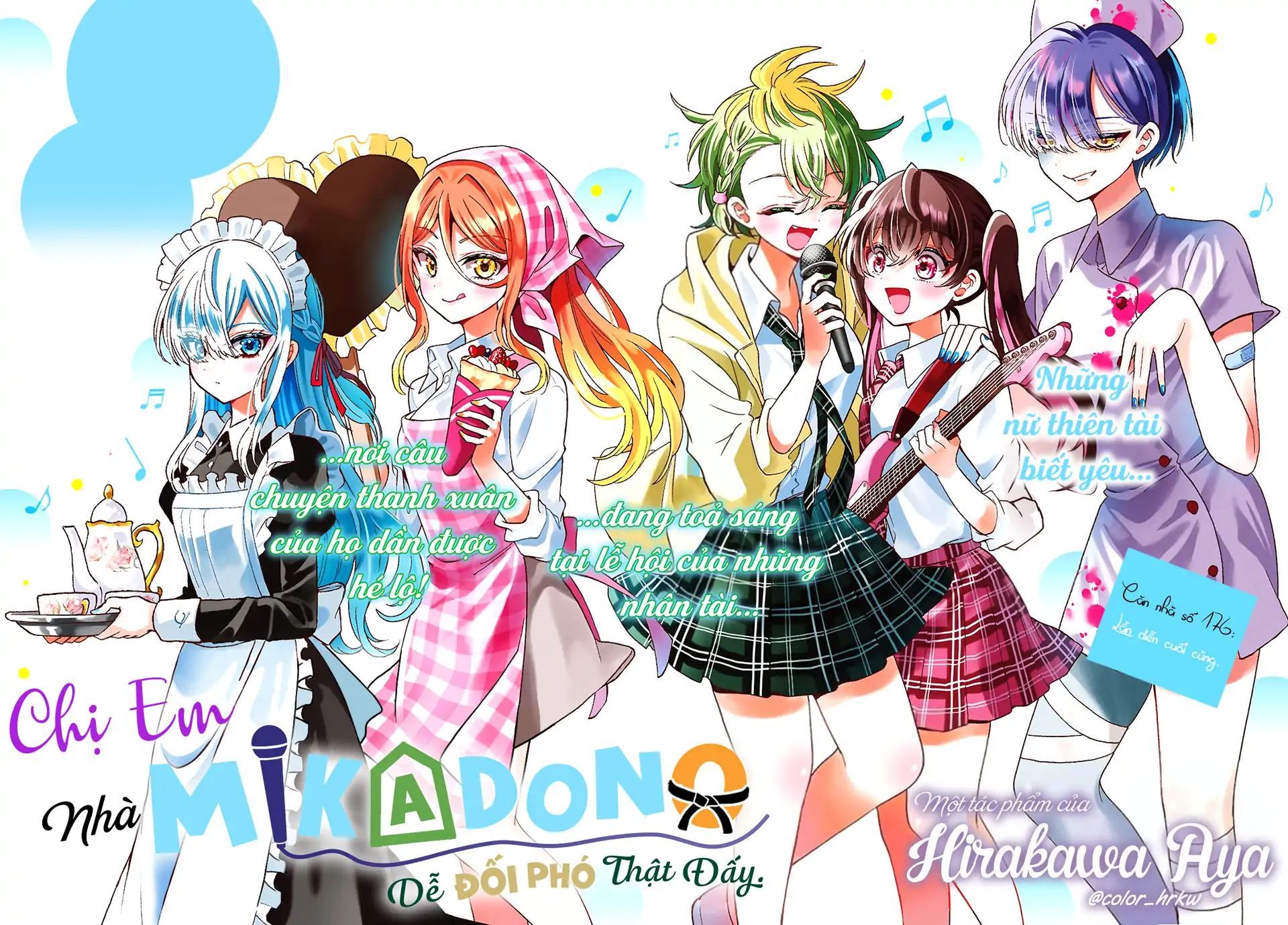 Ba Chị Em Nhà Mikadono Dễ Đối Phó Thật Đấy Chap 176 - Next Chap 177