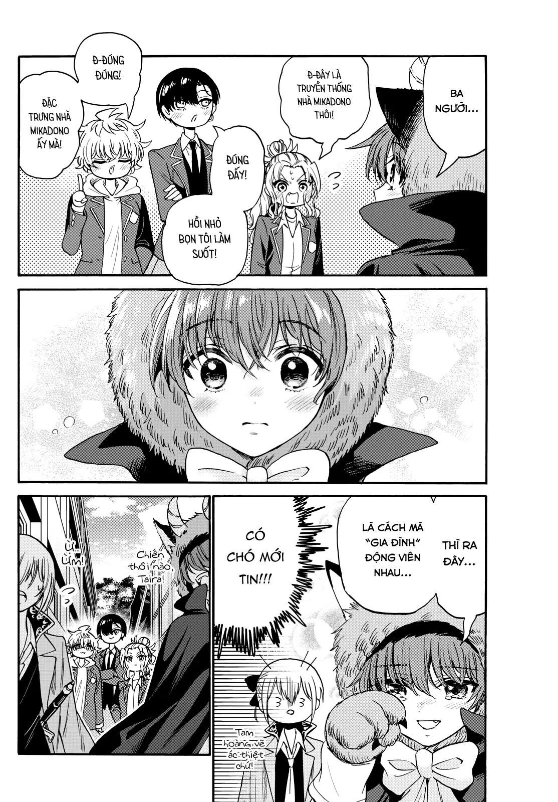 Ba Chị Em Nhà Mikadono Dễ Đối Phó Thật Đấy Chap 176 - Next Chap 177