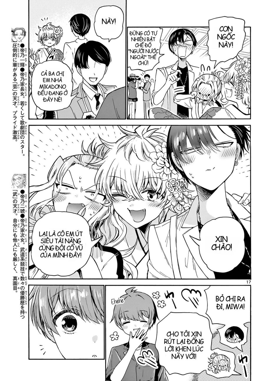 Ba Chị Em Nhà Mikadono Dễ Đối Phó Thật Đấy Chap 45 - Next Chap 46