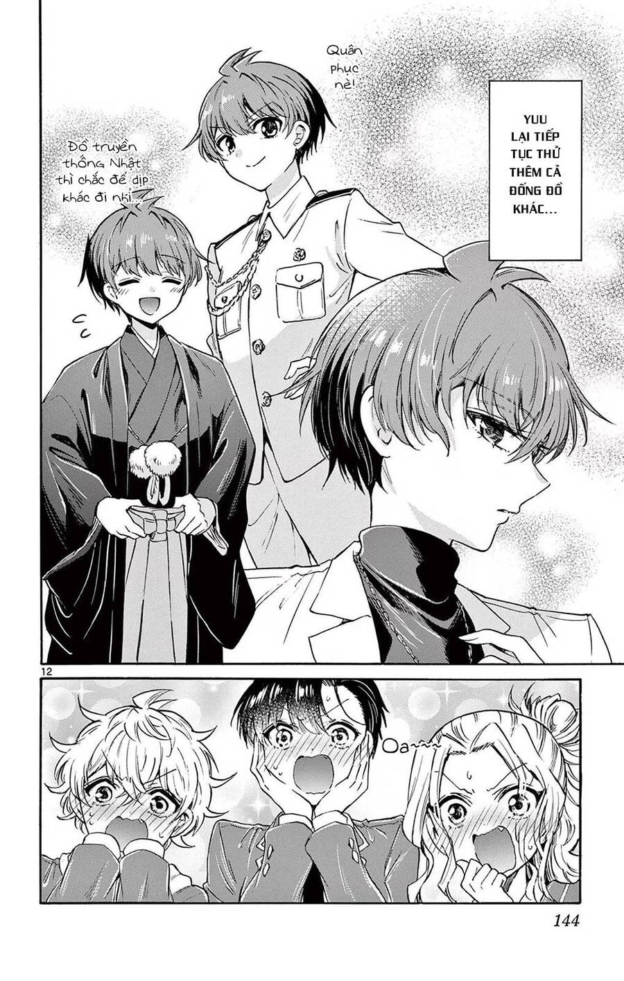 Ba Chị Em Nhà Mikadono Dễ Đối Phó Thật Đấy Chap 54 - Next Chap 55