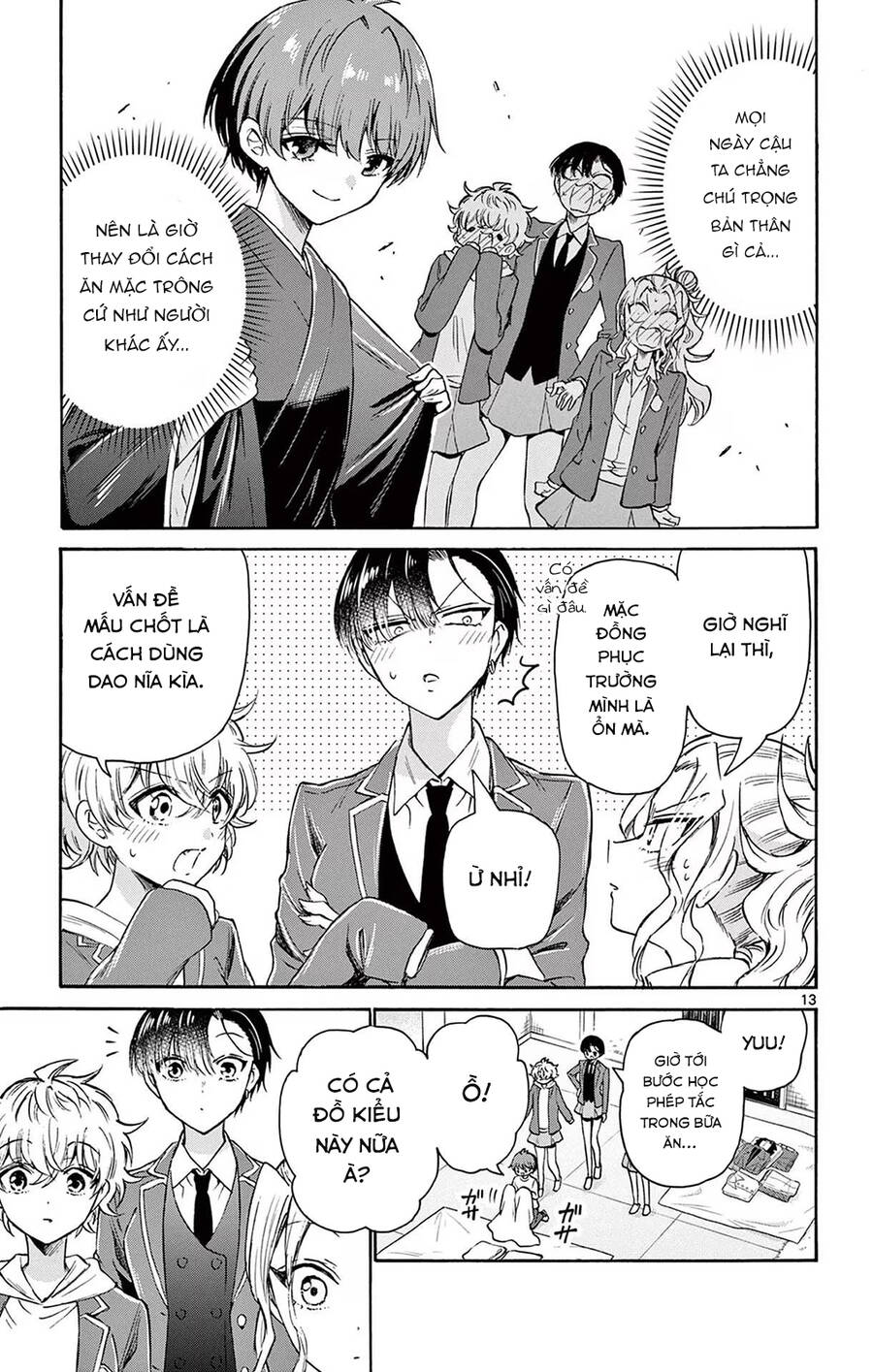 Ba Chị Em Nhà Mikadono Dễ Đối Phó Thật Đấy Chap 54 - Next Chap 55