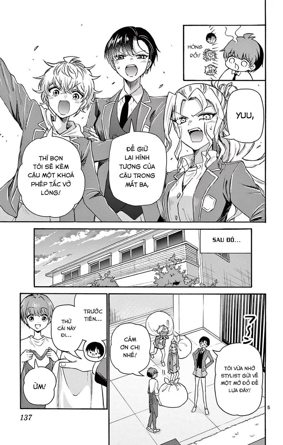 Ba Chị Em Nhà Mikadono Dễ Đối Phó Thật Đấy Chap 54 - Next Chap 55