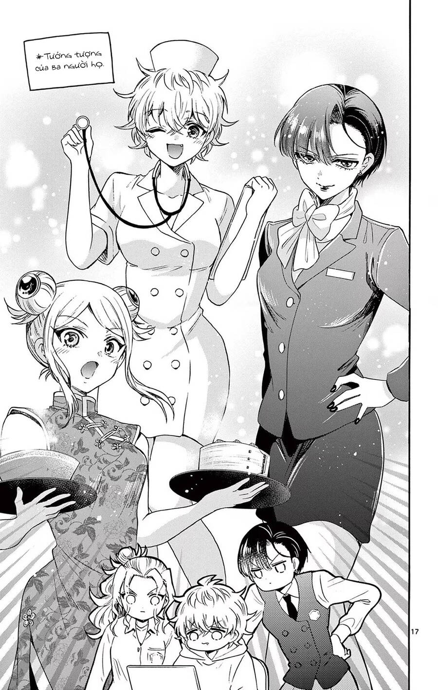 Ba Chị Em Nhà Mikadono Dễ Đối Phó Thật Đấy Chap 57 - Next Chap 58