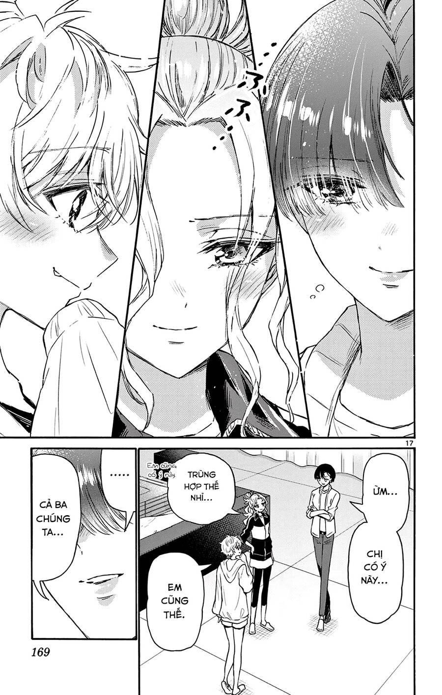 Ba Chị Em Nhà Mikadono Dễ Đối Phó Thật Đấy Chap 65 - Next Chap 66