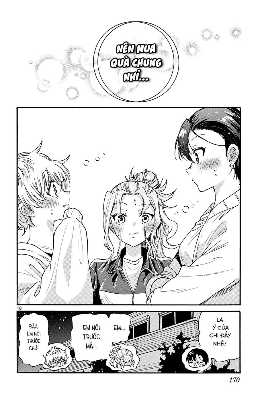 Ba Chị Em Nhà Mikadono Dễ Đối Phó Thật Đấy Chap 65 - Next Chap 66