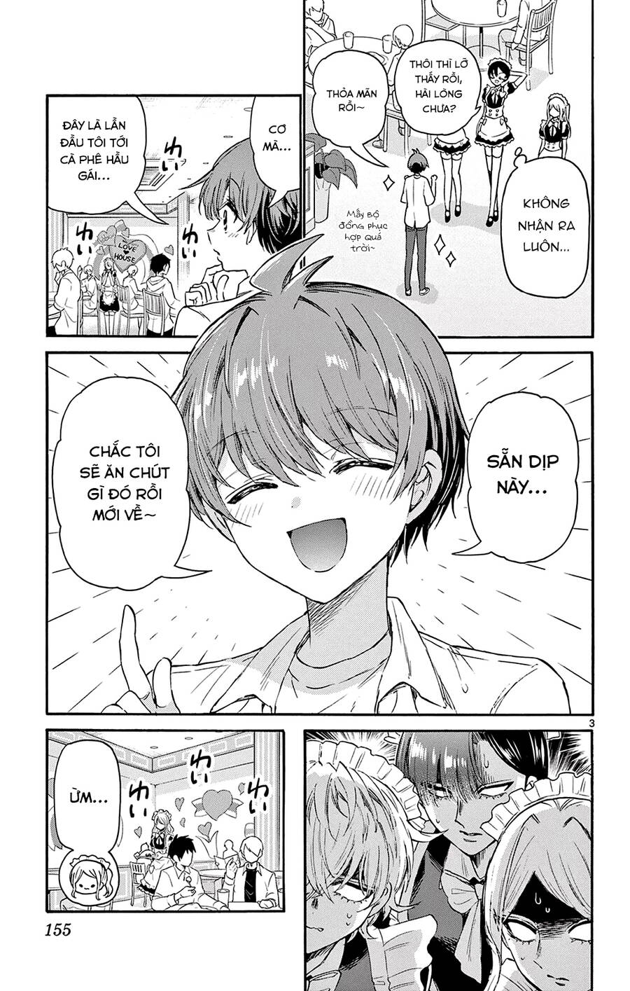 Ba Chị Em Nhà Mikadono Dễ Đối Phó Thật Đấy Chap 65 - Next Chap 66