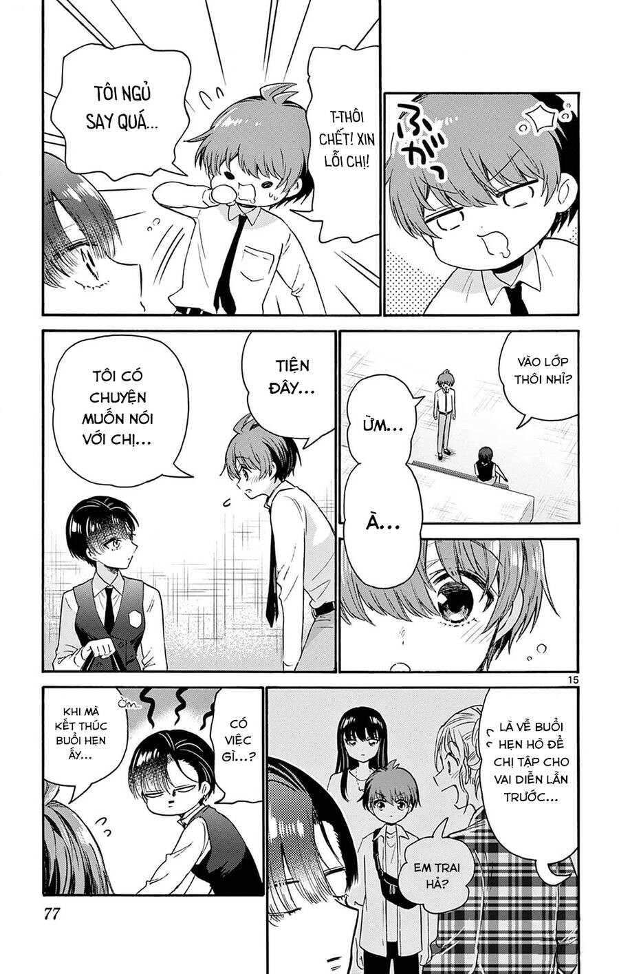 Ba Chị Em Nhà Mikadono Dễ Đối Phó Thật Đấy Chap 70 - Next Chap 71