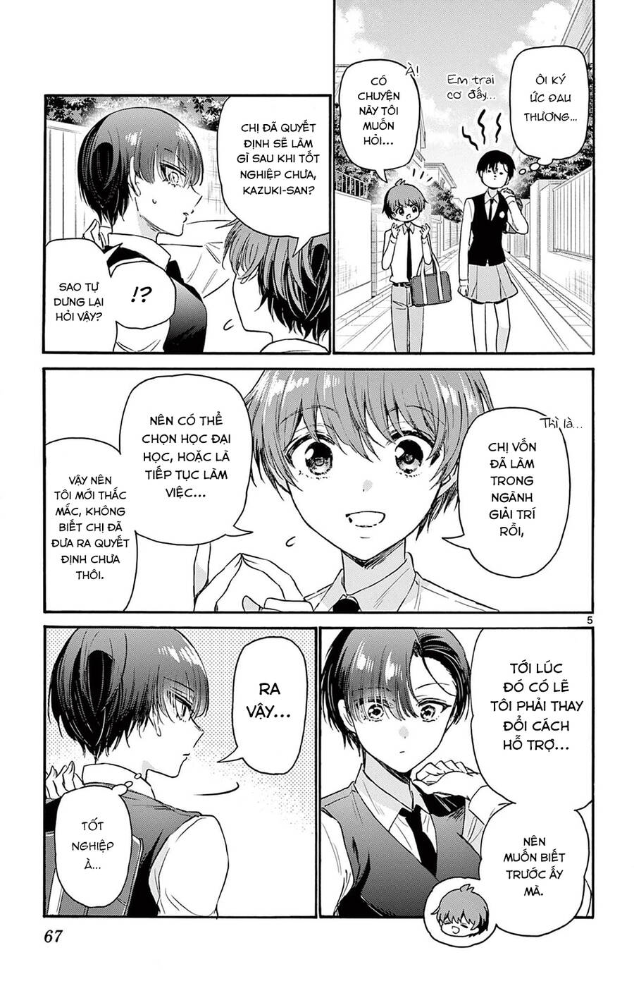 Ba Chị Em Nhà Mikadono Dễ Đối Phó Thật Đấy Chap 70 - Next Chap 71