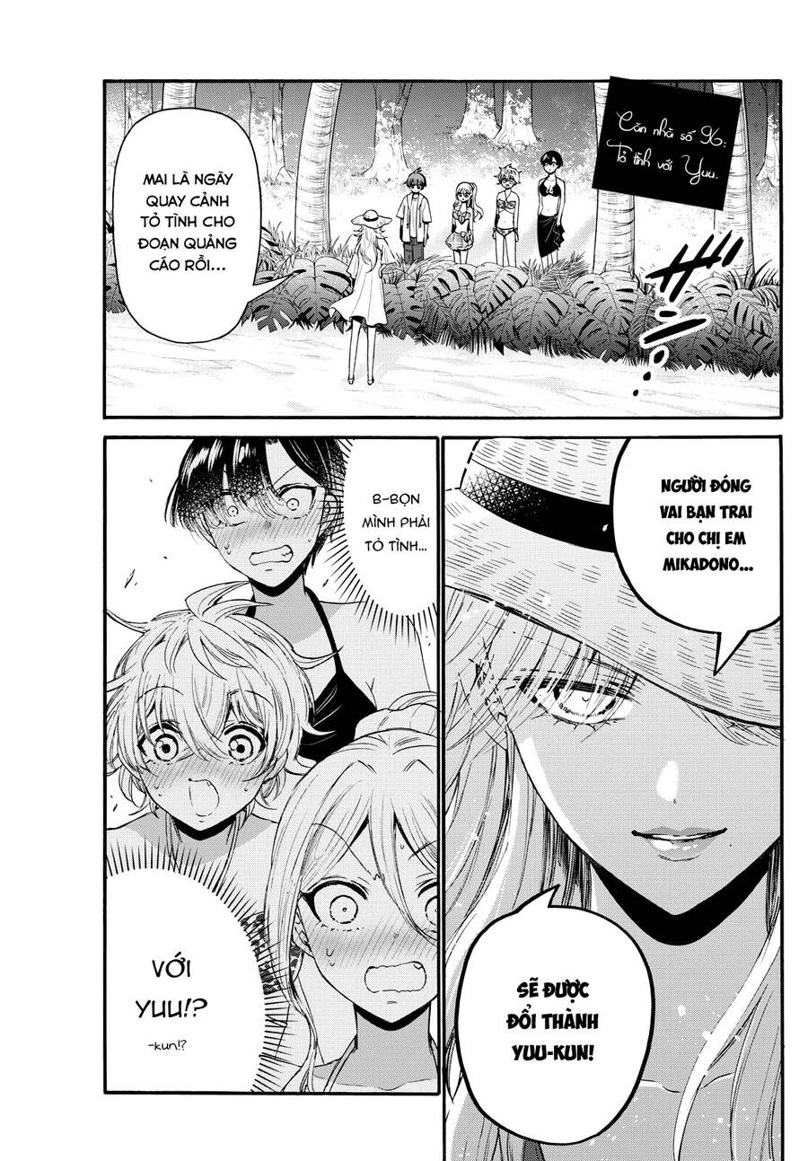 Ba Chị Em Nhà Mikadono Dễ Đối Phó Thật Đấy Chap 96 - Next Chap 97