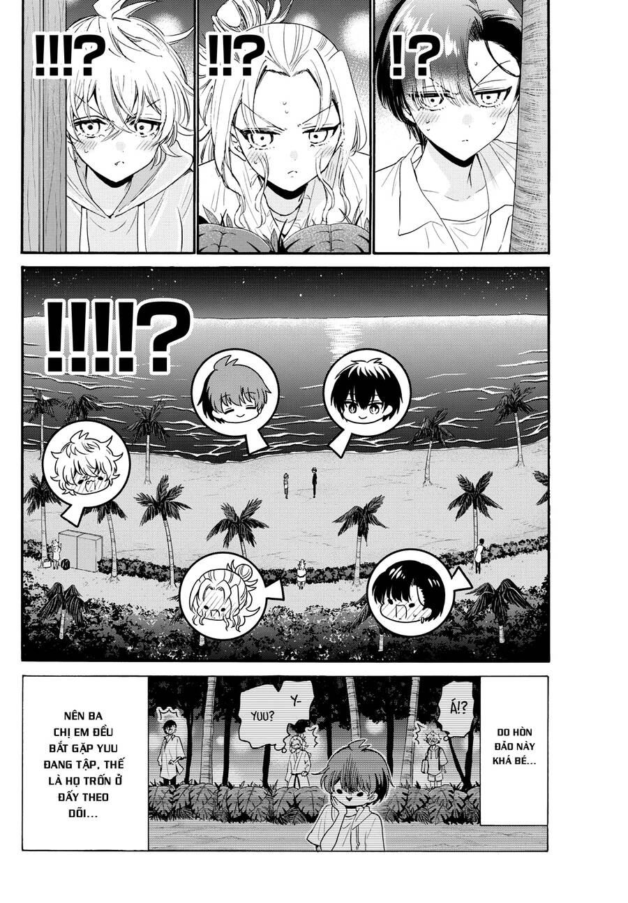 Ba Chị Em Nhà Mikadono Dễ Đối Phó Thật Đấy Chap 98 - Next Chap 99