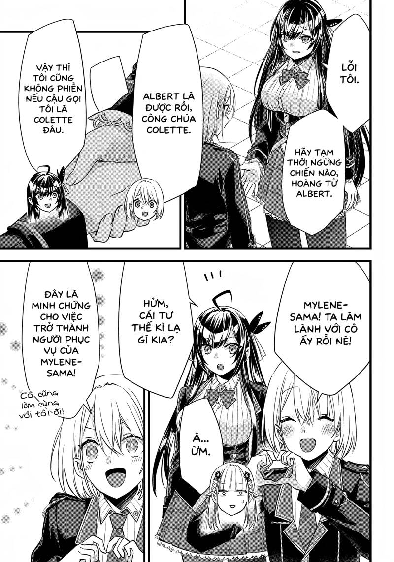 Savage Fang Ojou-Sama: Shijou Saikyou No Youhei Wa Shijou Saikyou No Bougyaku Reijou To Natte Ni Dome No Sekai O Musou Suru Chap 10 - Next Chap 11