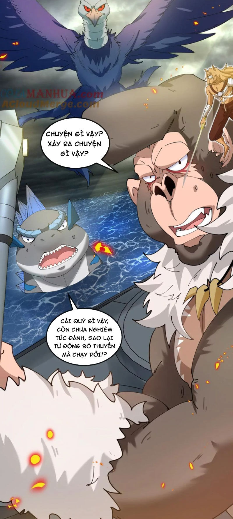 Trùng Sinh Thành Godzilla Chap 109 - Next Chap 110