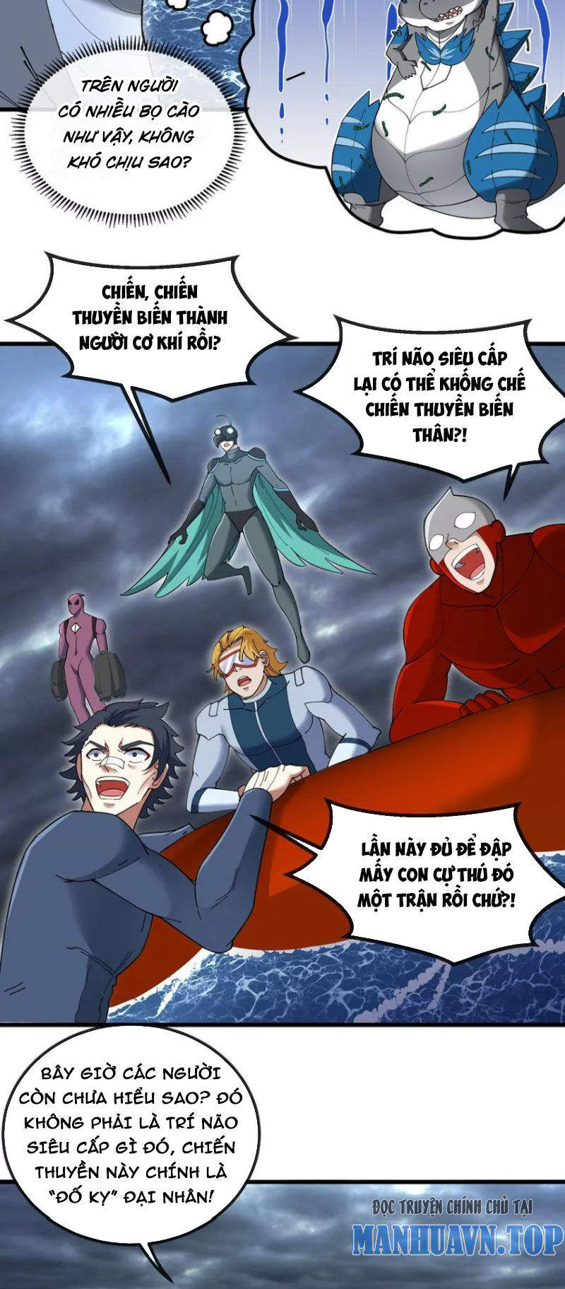 Trùng Sinh Thành Godzilla Chap 110 - Next Chap 111