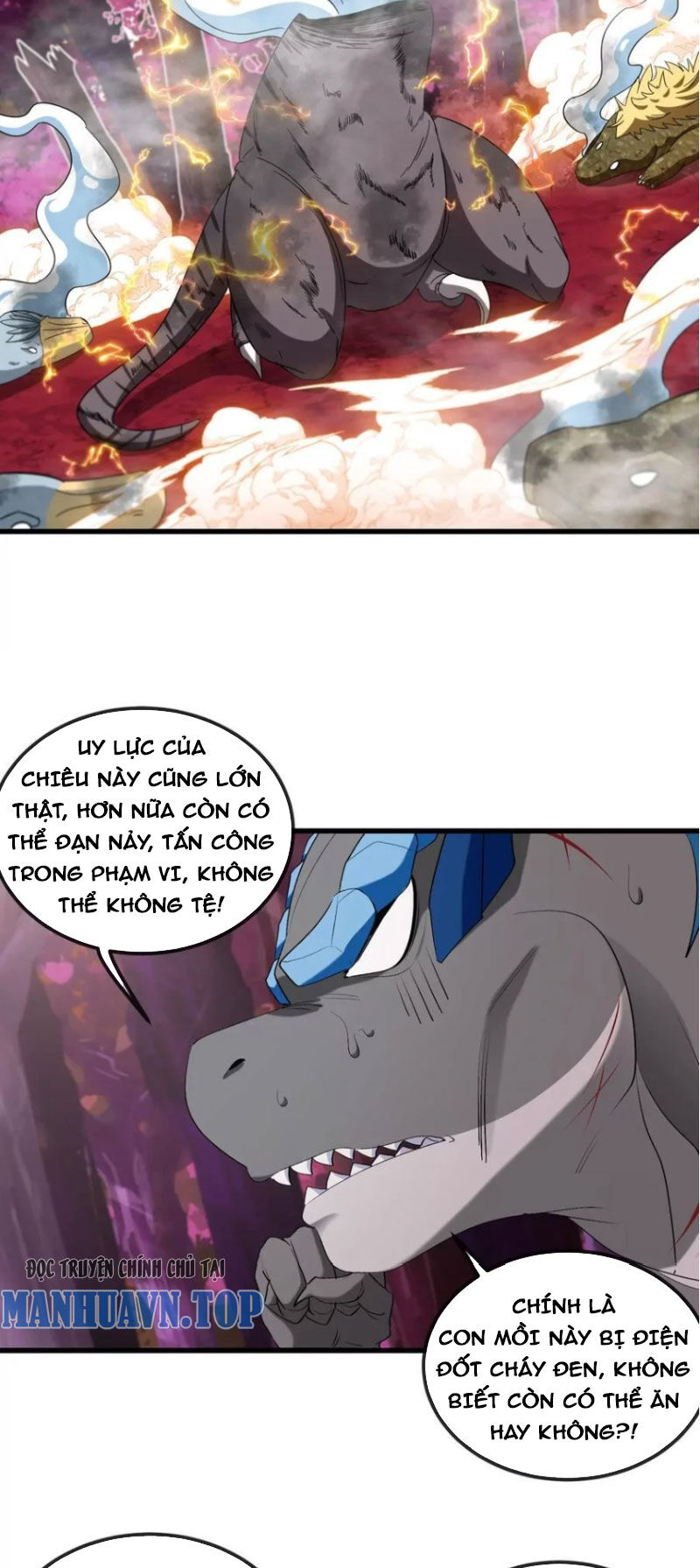 Trùng Sinh Thành Godzilla Chap 122 - Next Chap 123