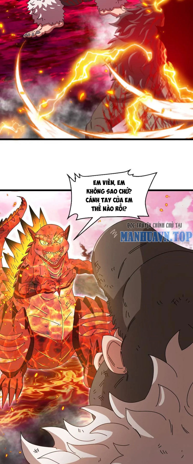 Trùng Sinh Thành Godzilla Chap 127 - Next Chap 128