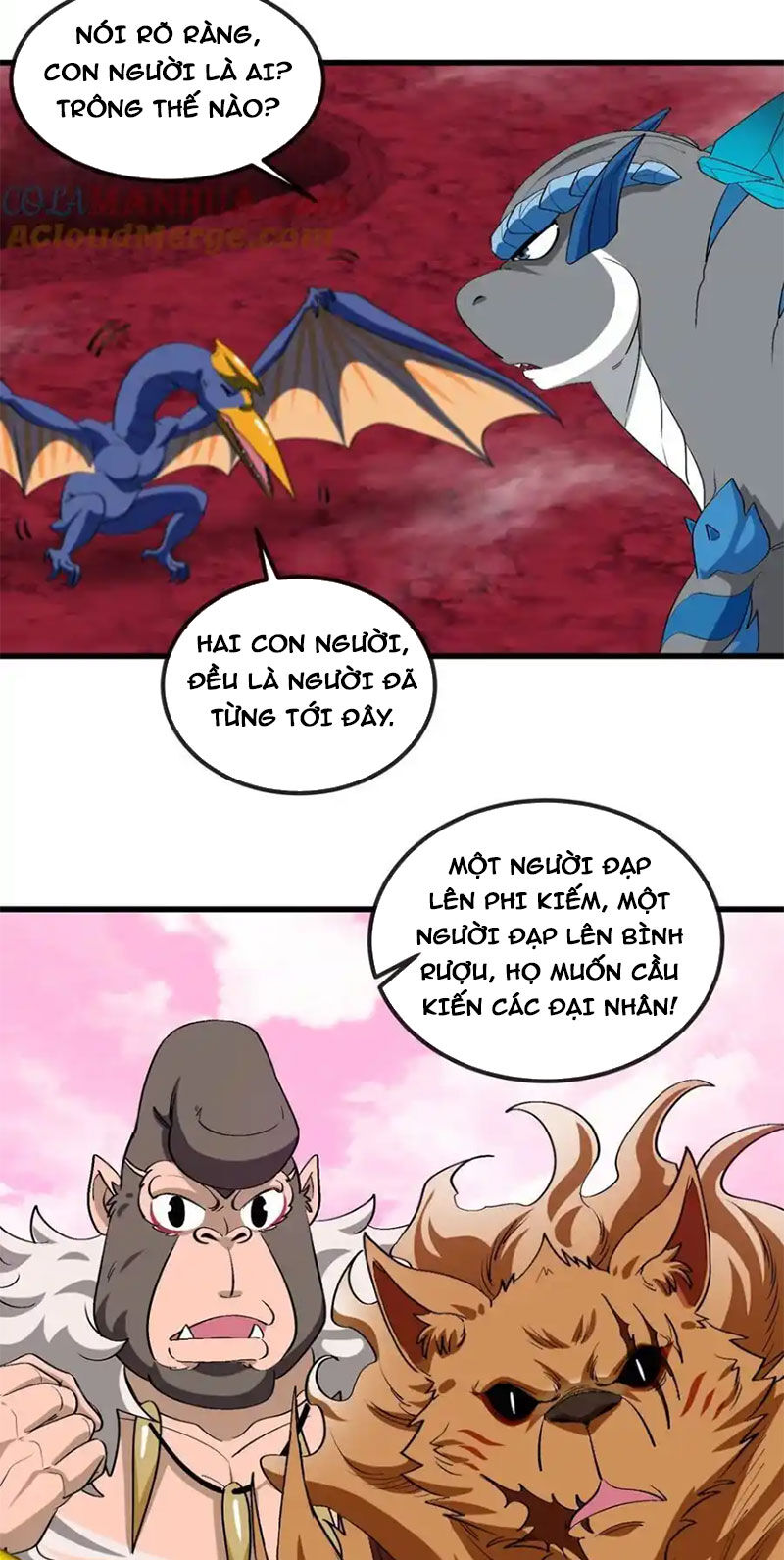 Trùng Sinh Thành Godzilla Chap 135 - Next Chap 136