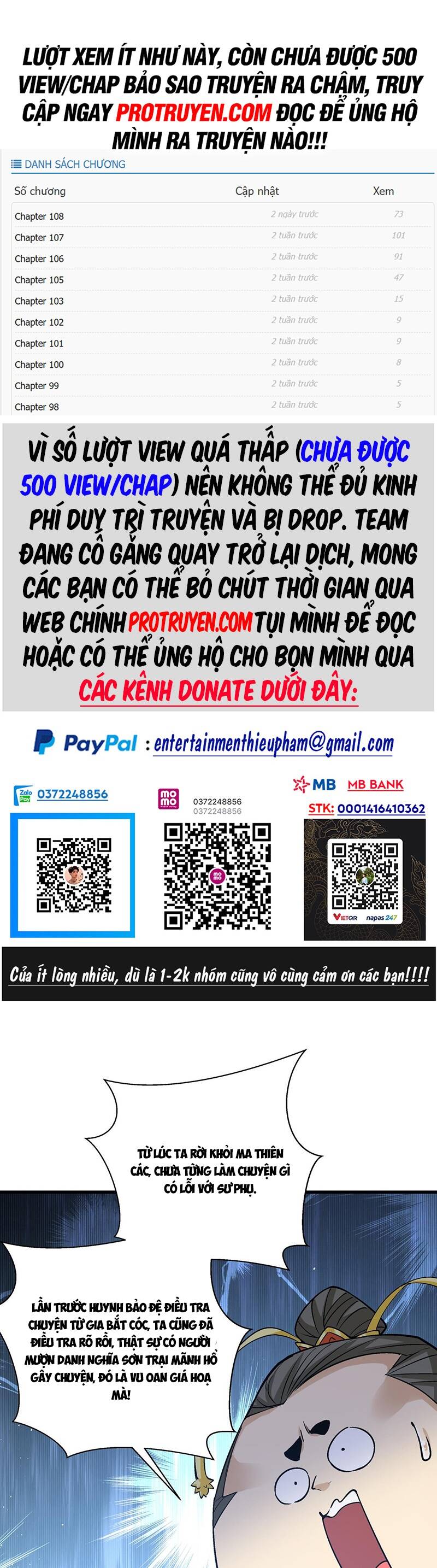 Đồ Đệ Của Ta Đều Là Đại Phản Phái Chap 125 - Next Chap 126
