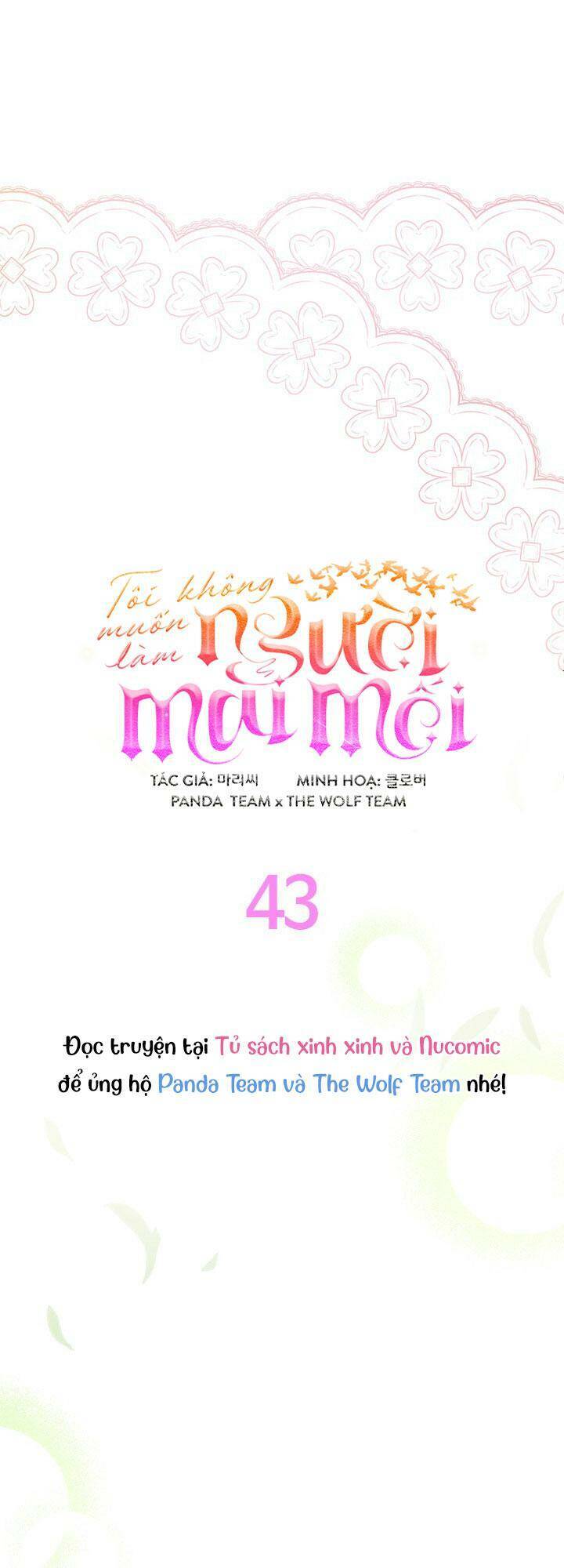 Tôi Không Muốn Làm Người Mai Mối Chap 43 - Next Chap 44