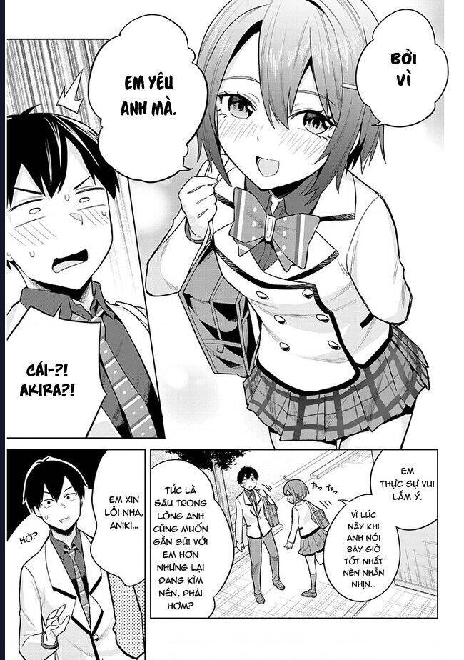 She Was Actually My Stepsister ~Recently, The Sense Of Distance Between Me And My New Stepbrother Is Incredibly Close~ Chap 11 - Next Chap 12