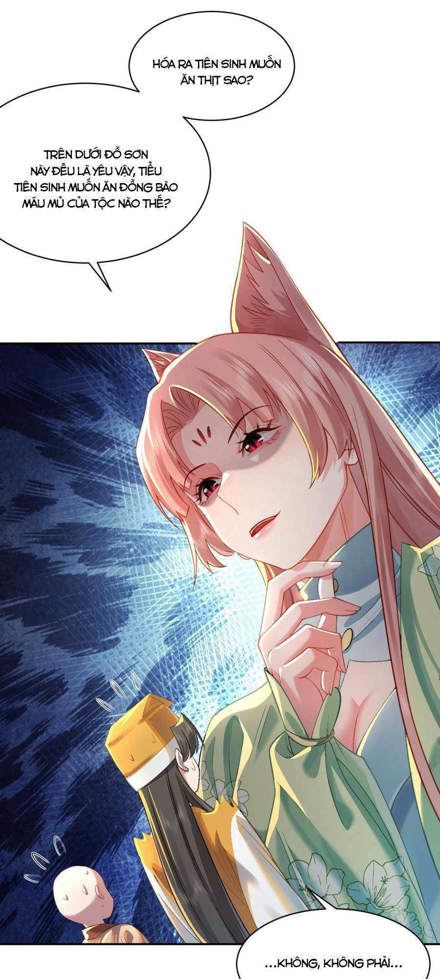 Bói Toán Mà Thôi, Cửu Vĩ Yêu Đế Sao Lại Thành Nương Tử Ta?! Chap 22 - Next Chap 23