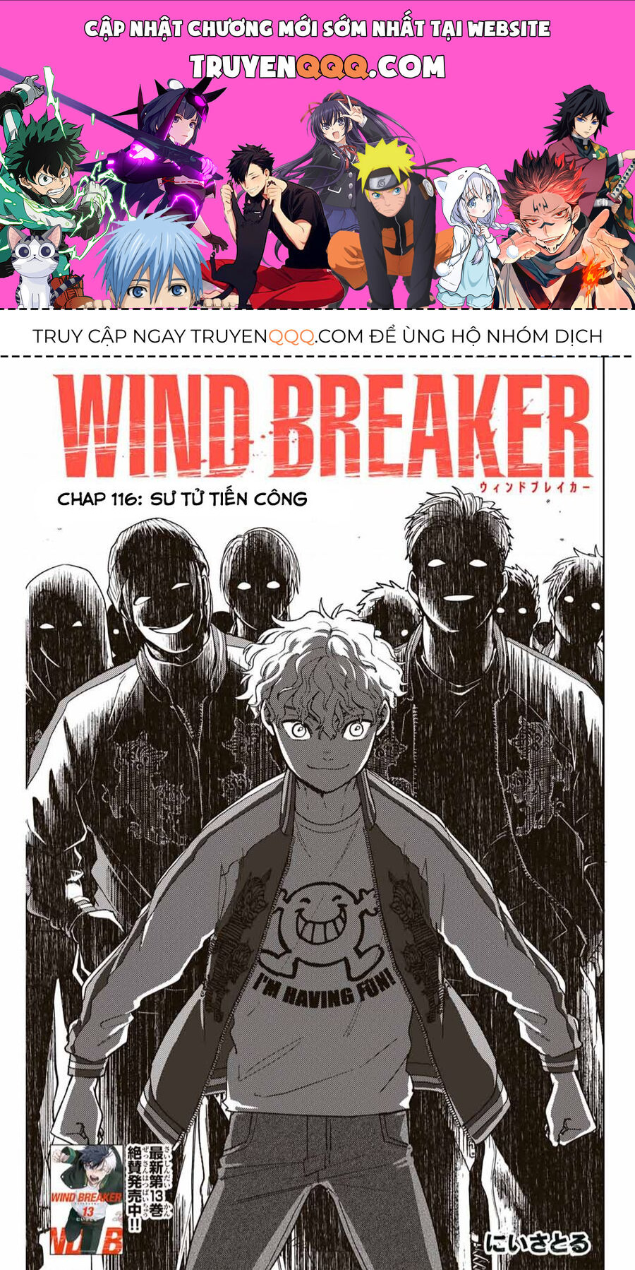 Wind Breaker (Nii Satoru) Chap 116 - Next Chap 117