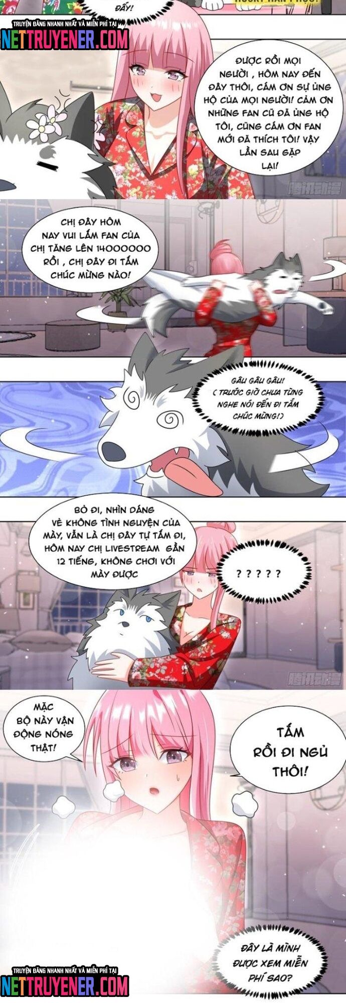 Trọng Sinh Thành Chó Của Nữ Thần Chap 232 - Next Chap 233