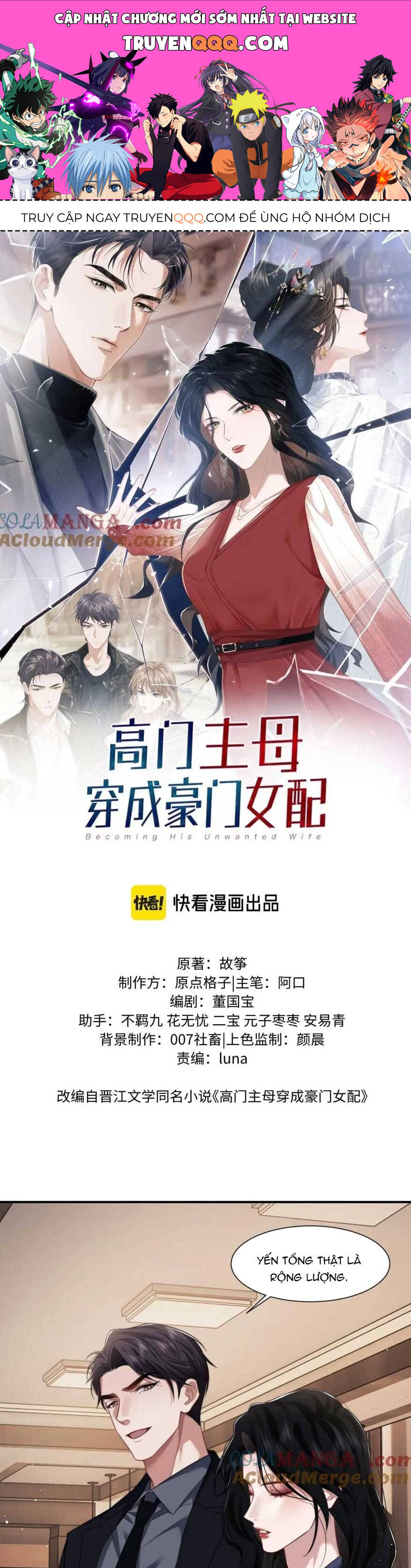 CHỦ MẪU XUYÊN KHÔNG TỚI LÀM PHU NHÂN HÀO MÔN Chap 59 - Next Chap 60