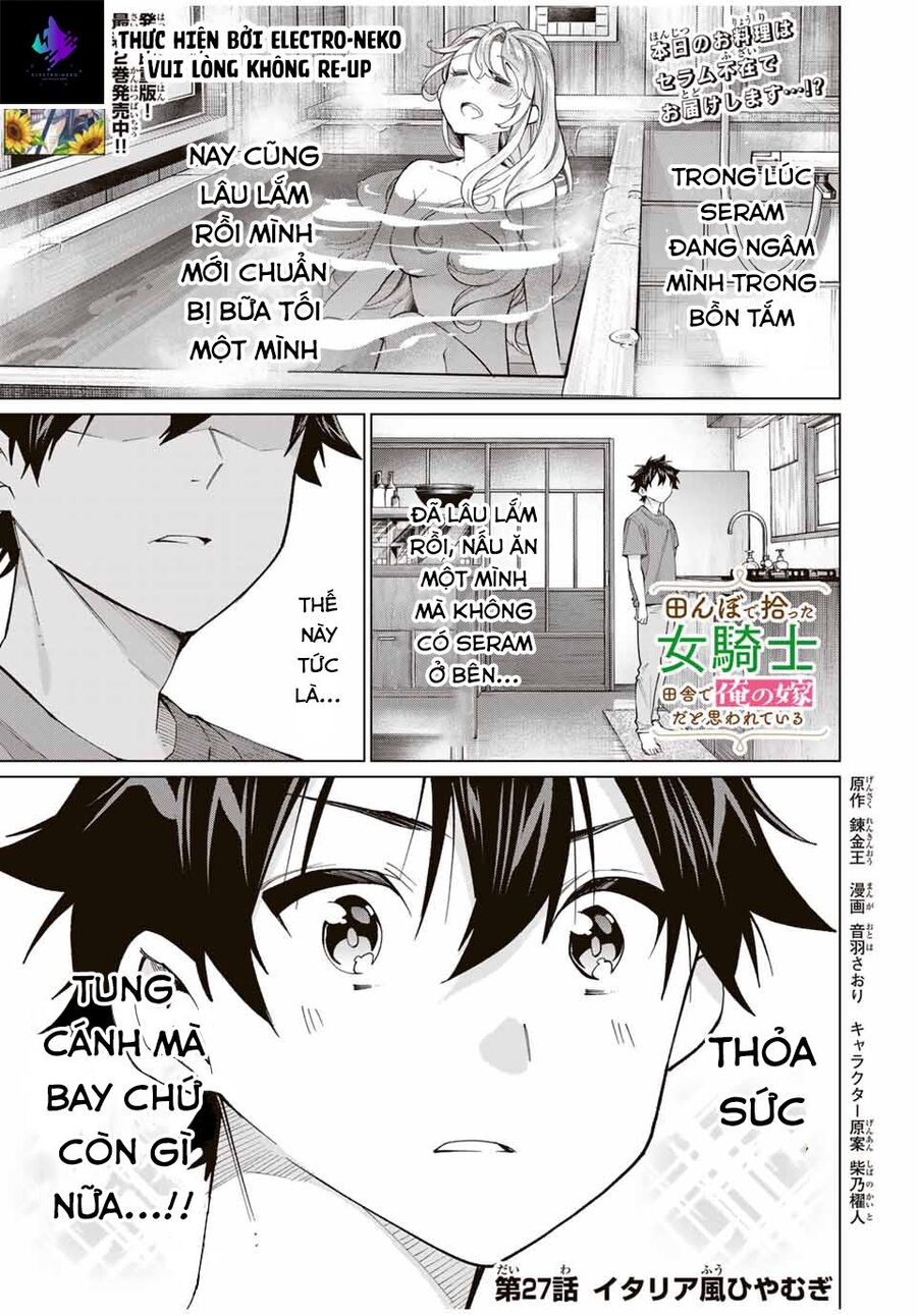 I Found A Female Knight In A Rice Field, In The Countryside They Think She’S My Wife Chap 27 - Next Chap 28