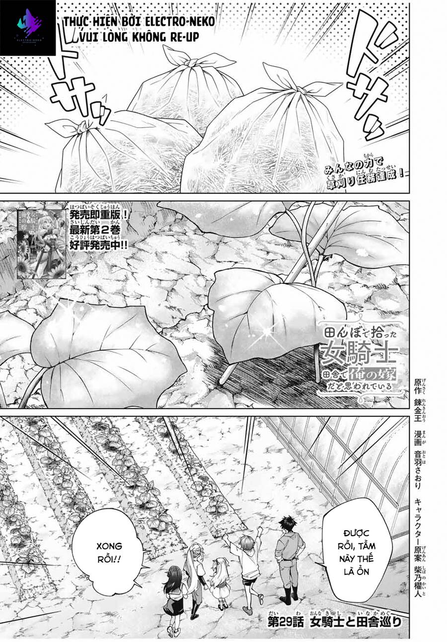 I Found A Female Knight In A Rice Field, In The Countryside They Think She’S My Wife Chap 29 - Next Chap 30