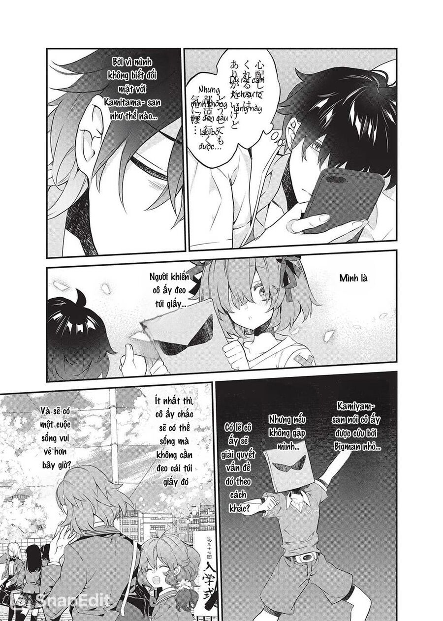 Kamiyama-San, Thiếu Nữ Kém Giao Tiếp Lúc Nào Cũng Đội Túi Giấy Trên Đầu!! Chap 19 - Next Chap 20