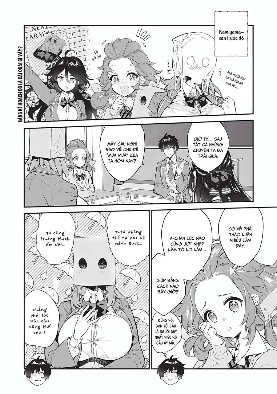 Kamiyama-San, Thiếu Nữ Kém Giao Tiếp Lúc Nào Cũng Đội Túi Giấy Trên Đầu!! Chap 14 - Next Chap 15