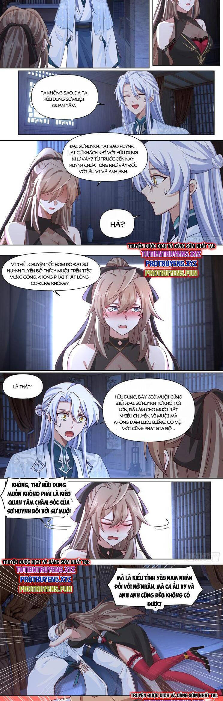 Nhân Vật Phản Diện Đại Sư Huynh, Tất Cả Các Sư Muội Đều Là Bệnh Kiều Chap 131 - Next Chap 132