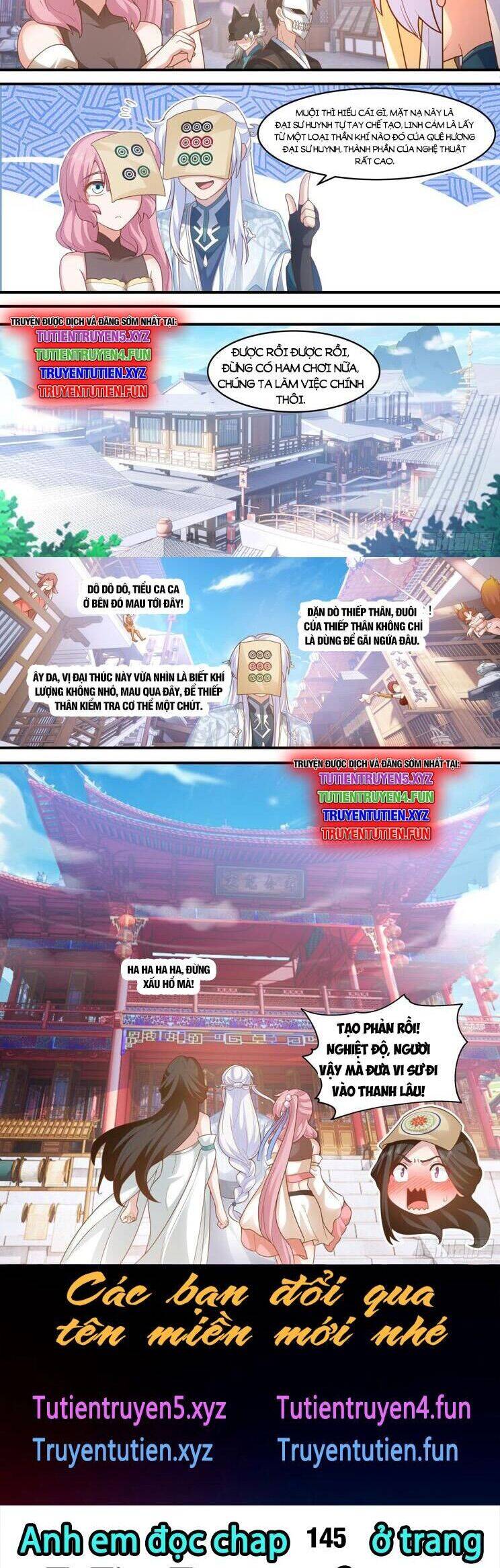 Nhân Vật Phản Diện Đại Sư Huynh, Tất Cả Các Sư Muội Đều Là Bệnh Kiều Chap 144 - Next Chap 145