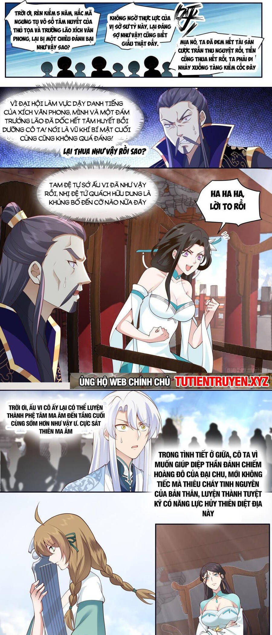 Nhân Vật Phản Diện Đại Sư Huynh, Tất Cả Các Sư Muội Đều Là Bệnh Kiều Chap 74 - Next Chap 75