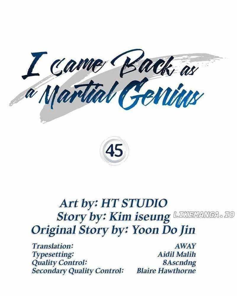 Thiên Tài Võ Thuật Hồi Quy Chap 45 - Next Chap 46