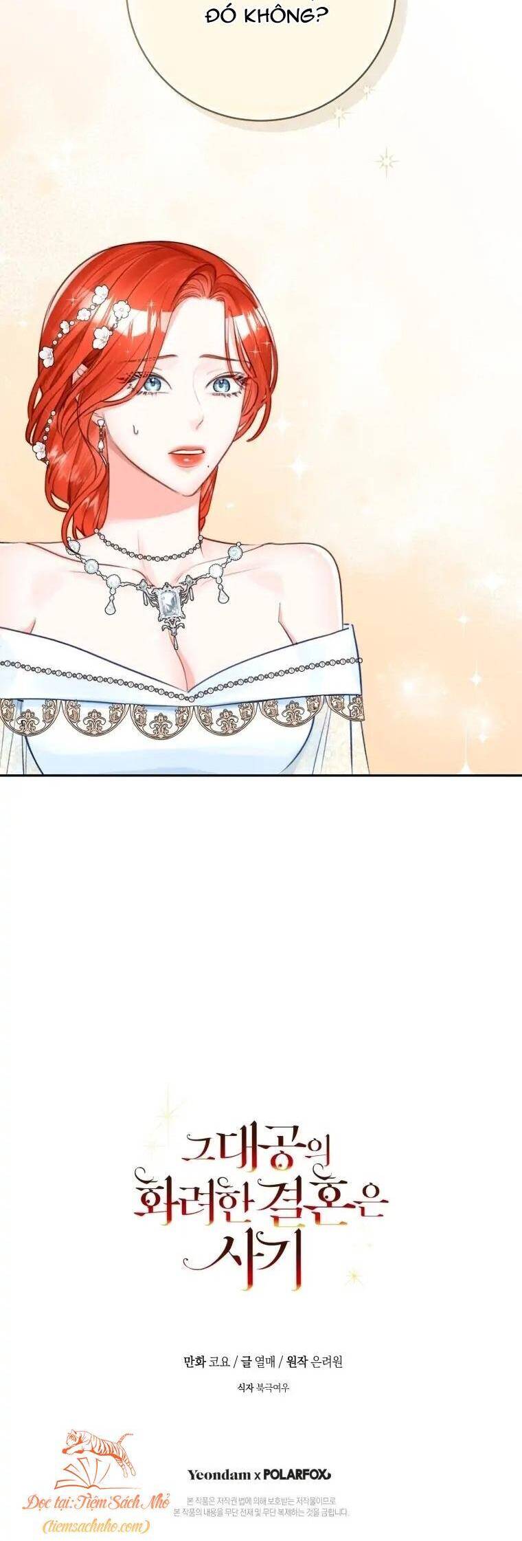 Cuộc Hôn Nhân Xa Hoa Của Đại Công Tước Là Giả Chap 38 - Next Chap 39