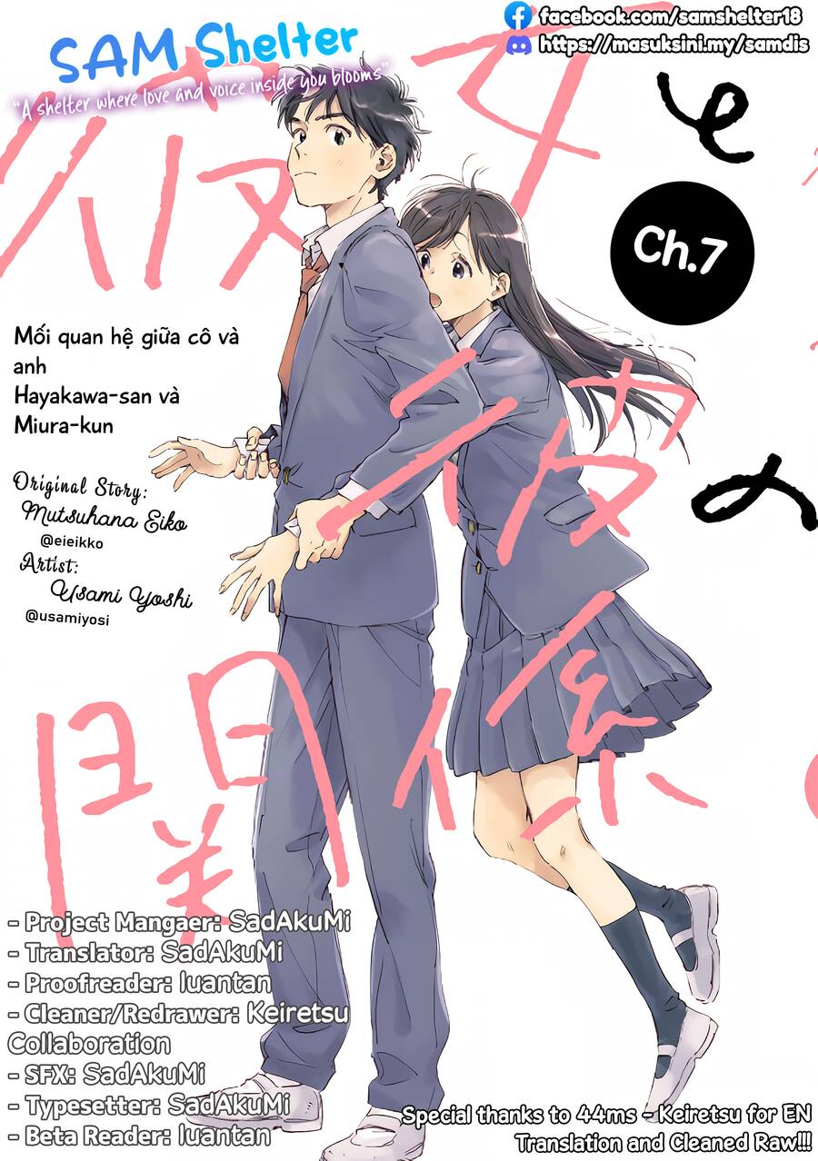 Hayakawa-San Và Miura-Kun Chap 7 - Next Chap 8
